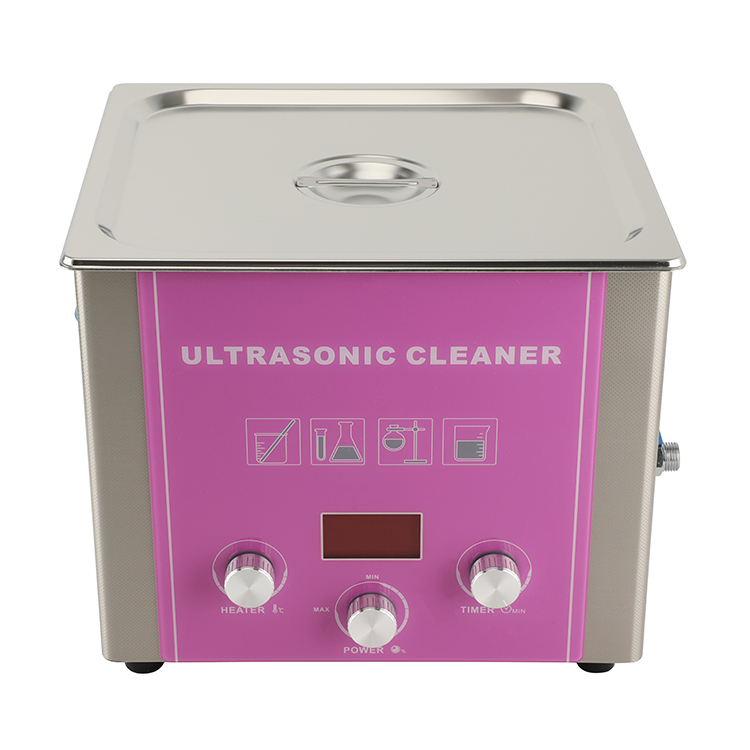 10L Capacity Desktop Heating Low Noise Ultrasonic Cleaner For Makeup Brush