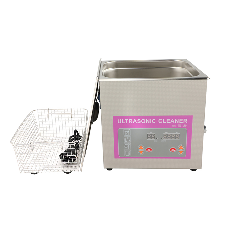 240W High Frequency 10L Capacity Cleaning Equipment Commercial Ultrasonic Cleaner 