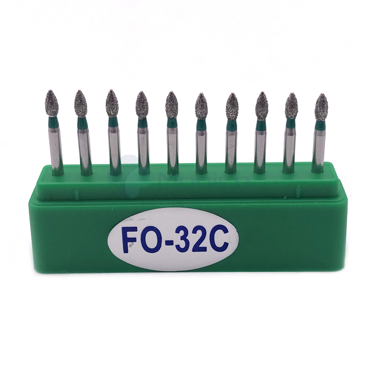 Dental burs Foshan FG Diamond burs FO 32C 10pcs per pack