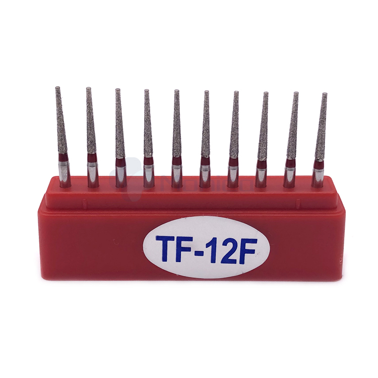 Dental burs Foshan FG Diamond burs 10pcs Per pack TF-11~SO-21 