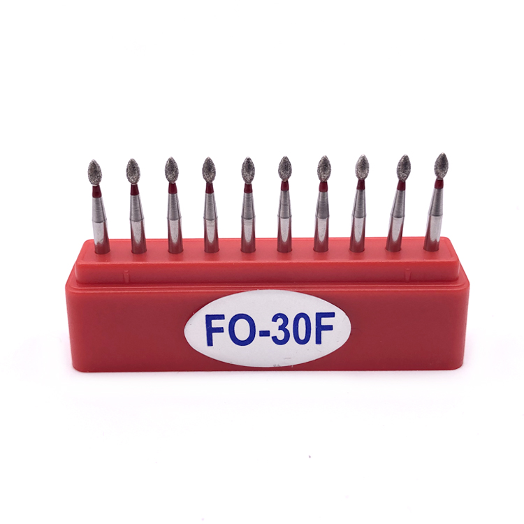 Dental FG Diamond burs 10pcs Per pack FO-30F