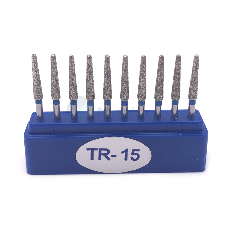 Dental FG Diamond burs 10pcs Per pack TR-15