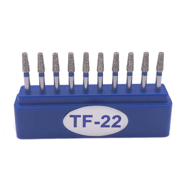 Dental FG Diamond burs 10pcs Per pack TR-22