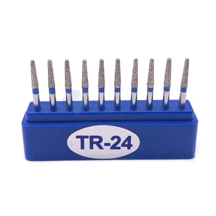 Dental FG Diamond burs 10pcs Per pack TR-24