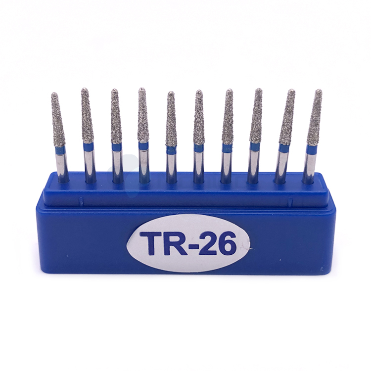 Dental FG Diamond burs 10pcs Per pack TR-26