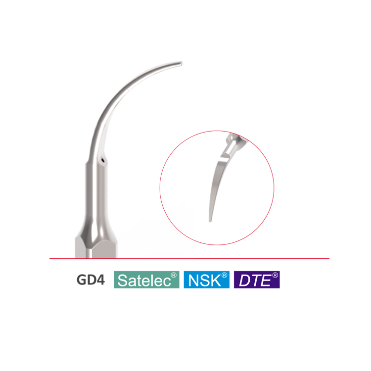 GD1 GD2 GD3 GD4 salable simple dental orthodontic instrument EMS WOODPECKER scaler tip