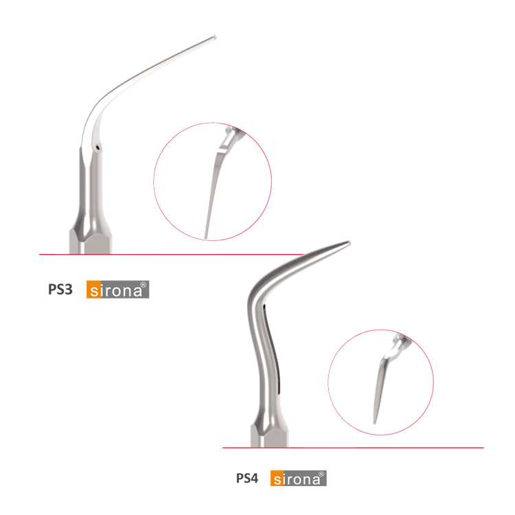 PS3 PS4 ES1 premium practical dental ultrasonic Sirona scaler tip 