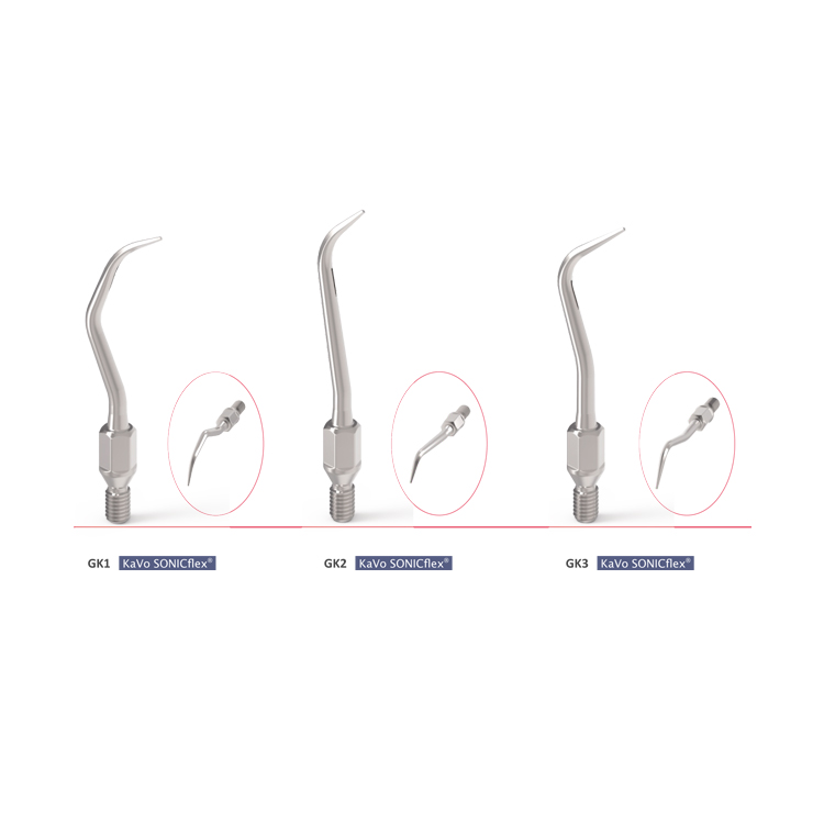 GK1 GK2 GK3 dental surgical ultrasonic Kavo SONICflex scaler tip