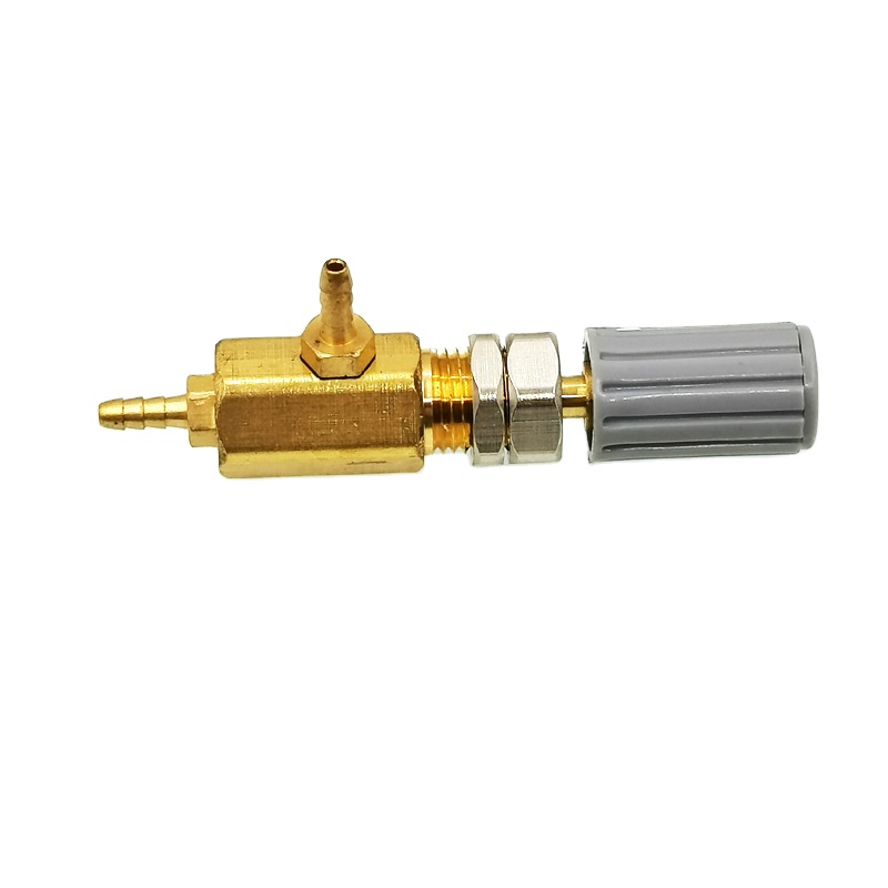 Dental Unit Accessory Spare Part  Copper Adjust Valve with 3mm Connector