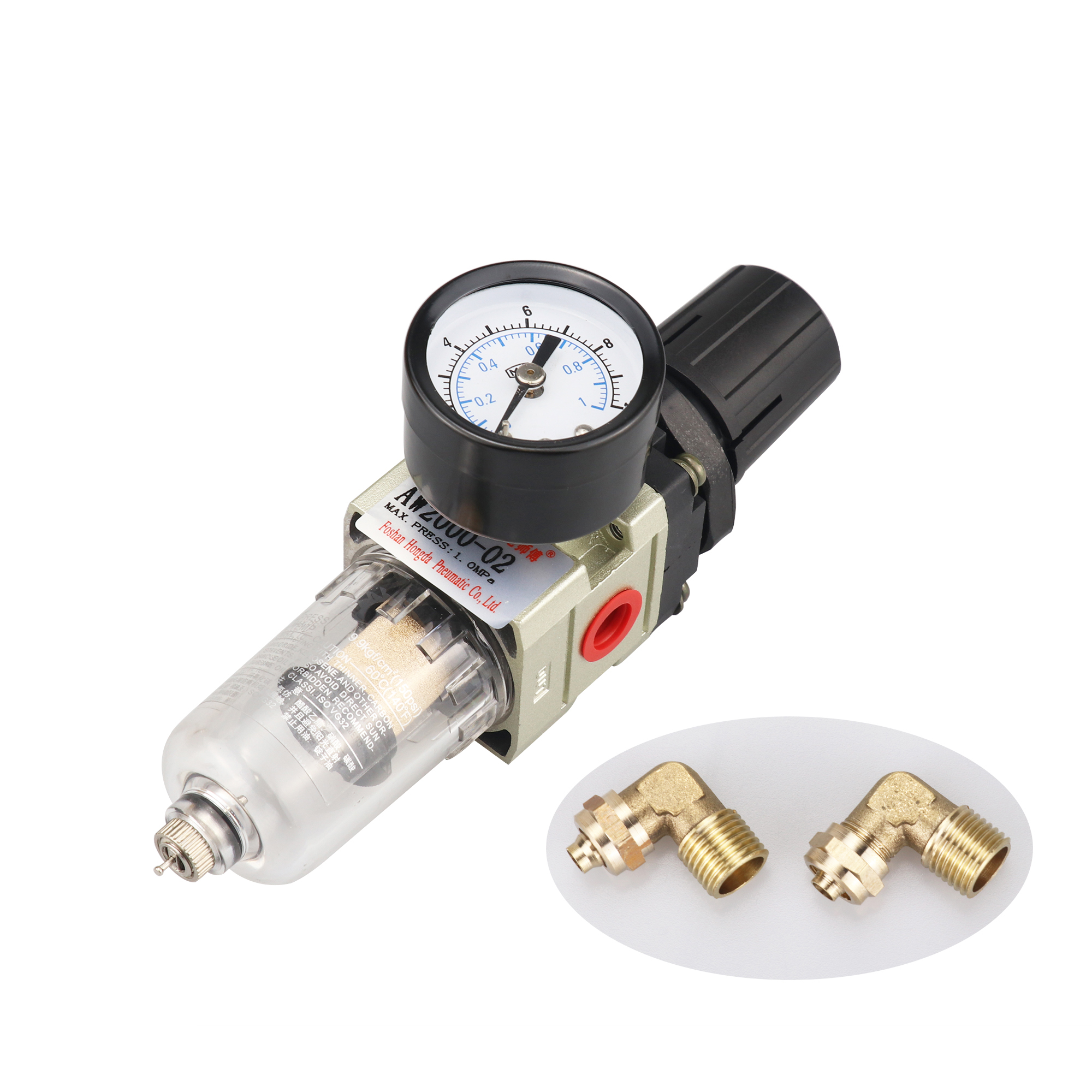 Air pressure regulating valve air pressure reducing valve dental unit accessories