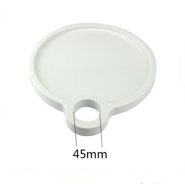 Dental Chair Accessories Plastic Mounted Dental Post Tray Table diameter 45mm