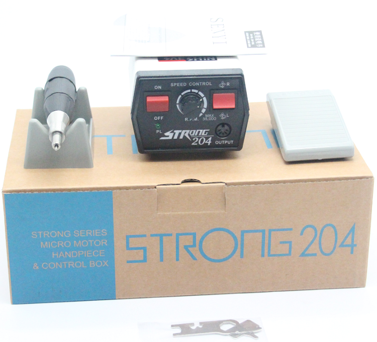 Dental Lab Micromotor Strong 204 South Korea Dental Micromotor With 102 Handpiece 